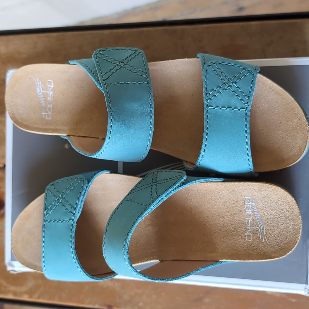 Dansko Women's Blue Sandals - Picture 5 of 5